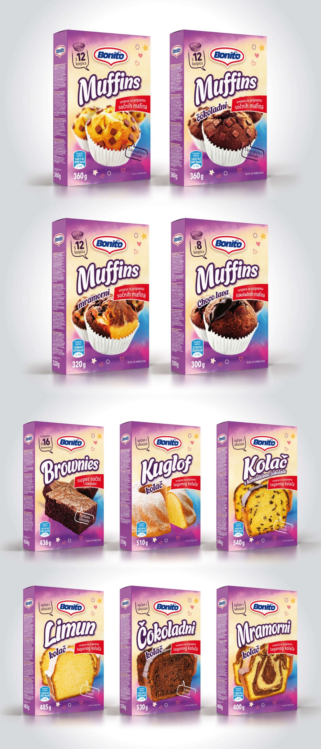 Zoran Gajic - Bonito Muffins Packaging Design